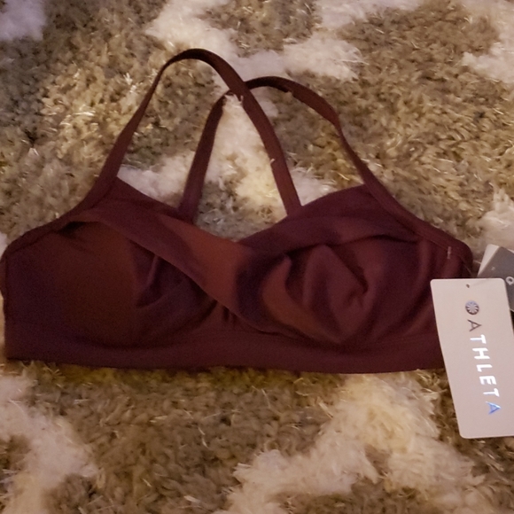Athleta Other - NWT Athleta twist front bikini top